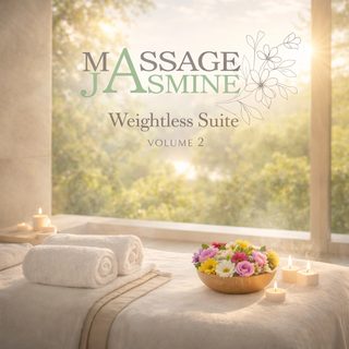 Massage Jasmine (Weightless Suite, Vol. 2) &mdash; album cover art by Locuorio