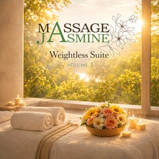 Massage Jasmine (Weightless Suite, Vol. 3) &mdash; album cover art by Locuorio