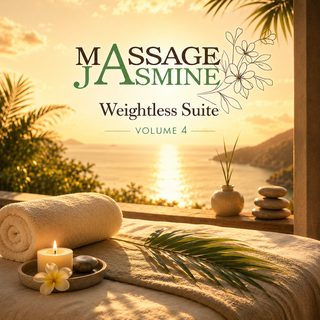Massage Jasmine (Weightless Suite, Vol. 4) &mdash; album cover art by Locuorio